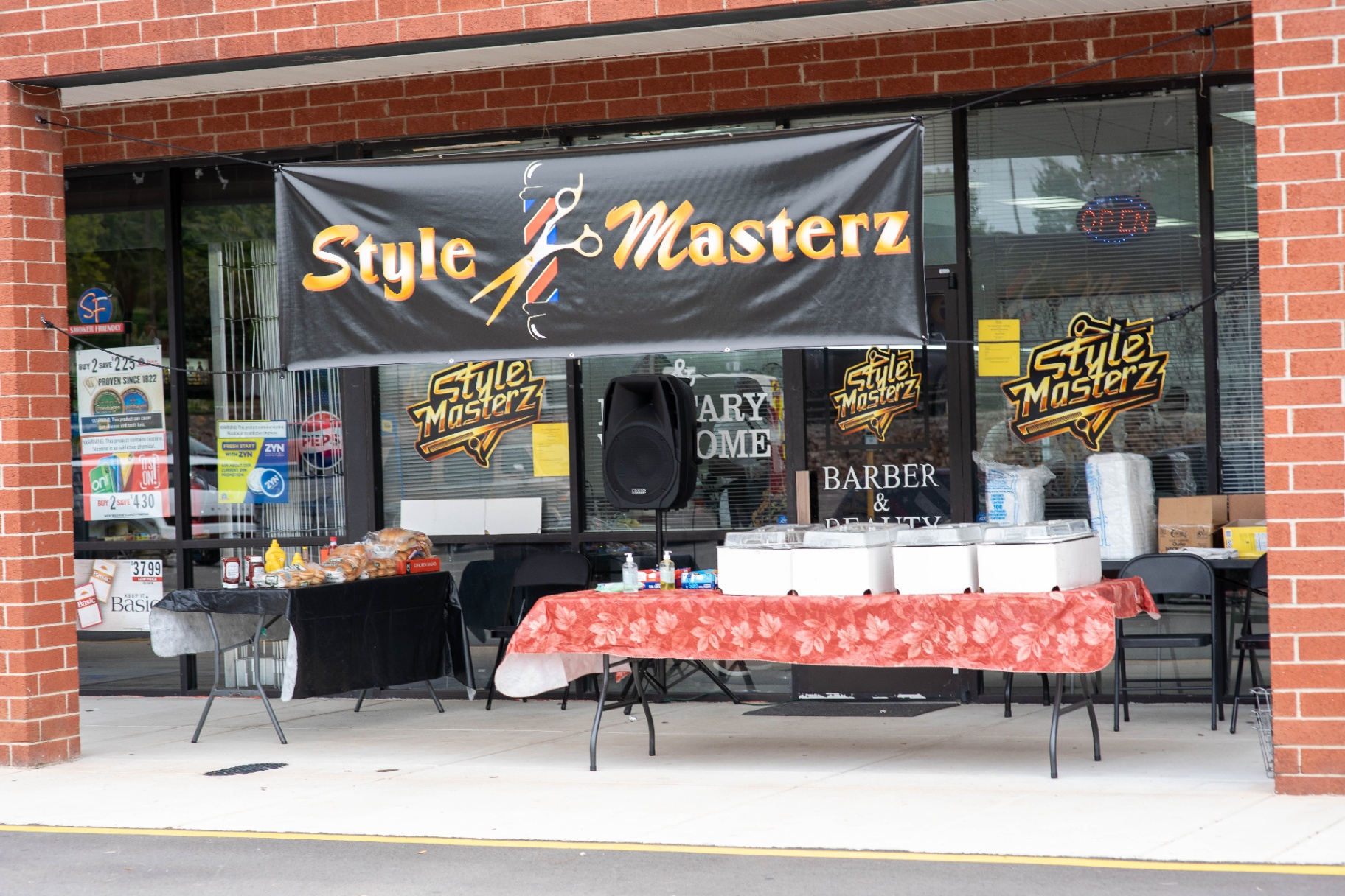 Style Masterz Back to School Bash cookout in Fayetteville