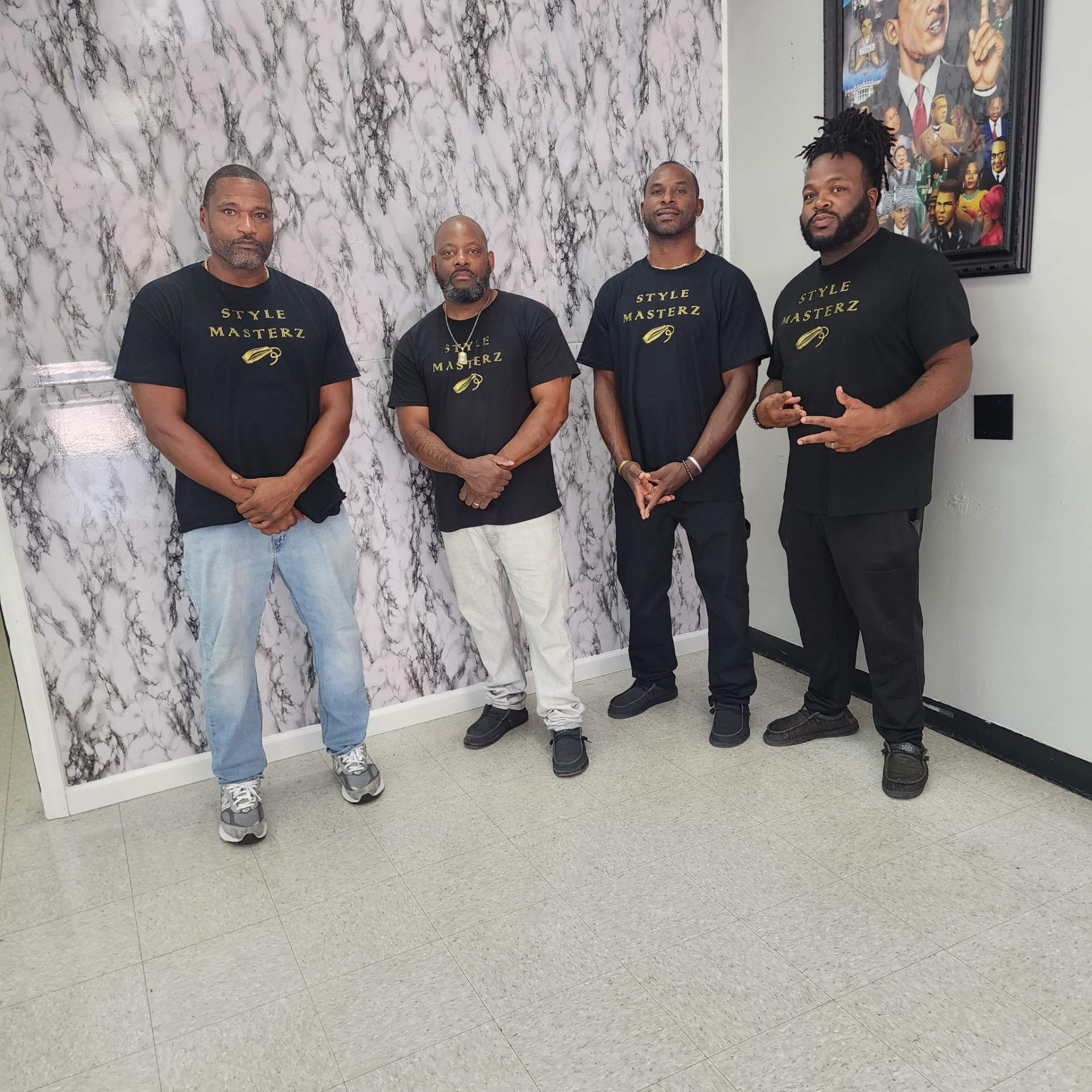 Style Masterz team — your Fayetteville barbers